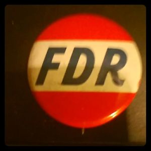 Vintage campaign button